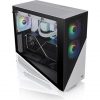 Thermaltake Divider 370 TG Snow ARGB táp nélküli ablakos Full Tower szám.géph. fehér-fekete (bontott,sérült csomagolás)