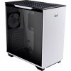 InWin A5 táp nélküli ablakos Mid Tower számítógépház fehér