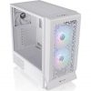 Thermaltake Ceres 330 TG ARGB Snow táp nélküli ablakos Mid Tower számítógépház fehér