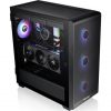 Thermaltake S250 TG ARGB táp nélküli ablakos Mid Tower számítógépház fekete