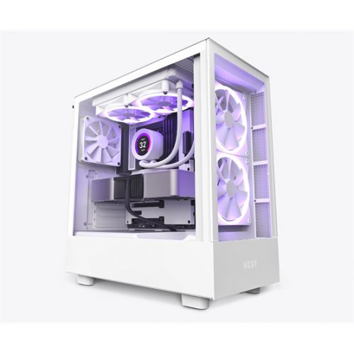 NZXT Midi - H5 Elite Edition - Matt fehér - CC-H51EW-01