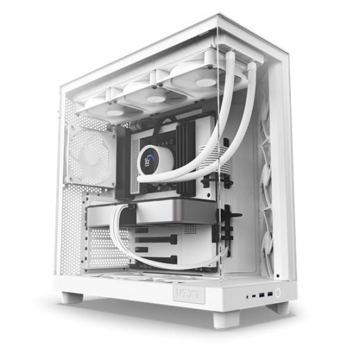 NZXT Midi - H6 Flow - Matt fehér - CC-H61FW-01