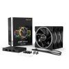 Be Quiet! Cooler 12cm - LIGHT WINGS 120mm PWM Triple-Pack (RGB, 1700rpm, 20,6dB, fekete)