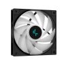 DeepCool CPU Cooler - AG400 DIGITAL PLUS (31,6 dB; max, 134,03 m3/h; 4pin csatlakozó, 4 db heatpipe, 12cm, PWM)