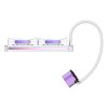 ID-Cooling CPU Water Cooler - PINKFLOW 240 DIAMOND PURPLE (16,3-33,5dB; max. 93,78 m3/h; 2x12cm)