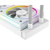 ID-Cooling CPU Water Cooler - Space SL240 WHITE (13.8-30.5dB; max. 132,52 m3/h; 2x12cm, A-RGB LED, fehér)