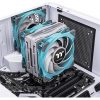 Thermaltake TOUGHAIR 510 processzor hűtő türkiz