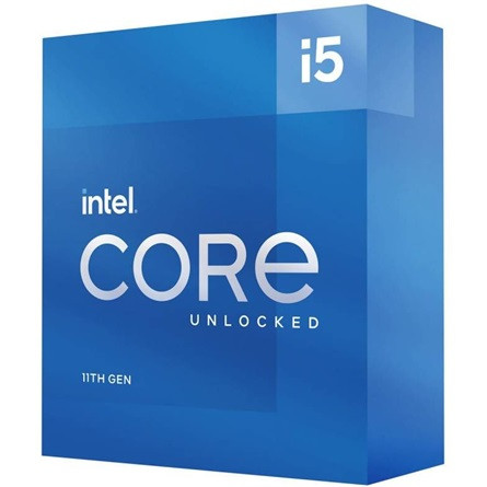 Core i5 11600KF LGA1200 BOX processzor GPU nélkül