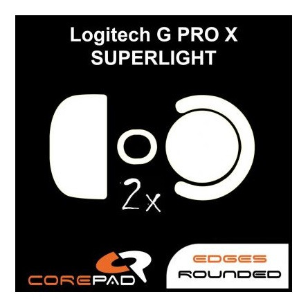 Corepad Skatez PRO 210 Logitech G PRO X SUPERLIGHT Wireless egértalp