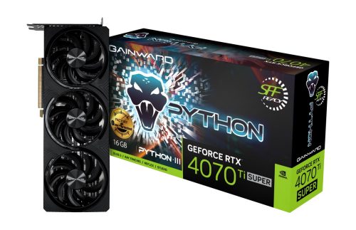 Gainward RTX 4070Ti Super Python III OC 16GB GDDR6X 256bit videokártya