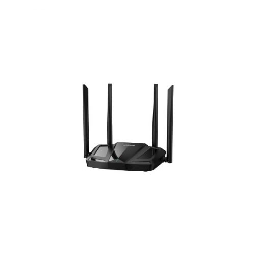 Dahua Router WiFi AC1200 - AC12 (300Mbps 2,4GHz + 867Mbps 5GHz; 4port 1Gbps)