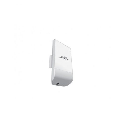 Ubiquiti Access Point WiFi - LOCOM5 (NanoStationLocoM5, 150Mbps@5GHz; 100Mbps; 13dBi; 24V PoE; kültéri, 10km)