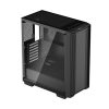 DeepCool Számítógépház - CC560 Limited (fekete, ablakos, venti nélkül, Mini-ITX / Micro-ATX / ATX, 1xUSB3.0, 1xUSB2.0)