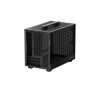 DeepCool Számítógépház - CH160 (fekete, Mini-ITX, 2xUSB3.0, Type-C, fekete)