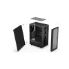 Endorfy Számítógépház - Ventum 200 Solid (ATX /micro ATX/ITX, 2xUSB3.0, 1x12cm ventilátor, fekete)