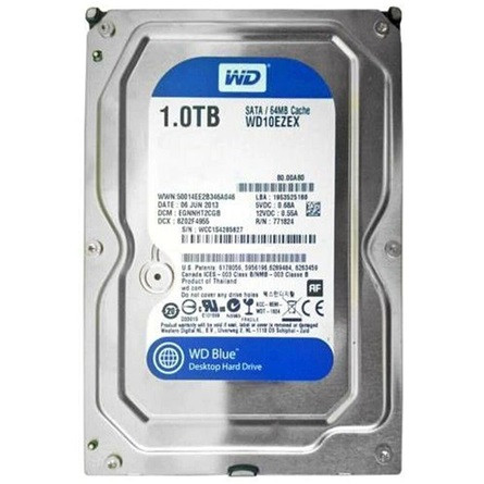 Western Digital Blue 1TB 7200rpm 64MB SATA3 3,5" HDD