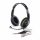 Genius HS-400A stereo headset fekete/zöld