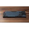 Keychron K1 Pro Bluetooth / USB-C angol Gateron low-profile MX 2.0 Mechanical Brown mechanikus billentyűzet fekete-kék