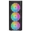 Everest Számítógépház -  CREST V1 (fekete; üveg; ATX; alsó táp; 4x120mm RGB, 1xUSB3.0 + 2xUSB2.0)