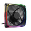 Sharkoon Cooler 12cm - RGB Shark Lights Fan (15,2dB; 56 m3/h; 1000rpm; 3pin + 3pin csatlakozó; ház hűtésre)