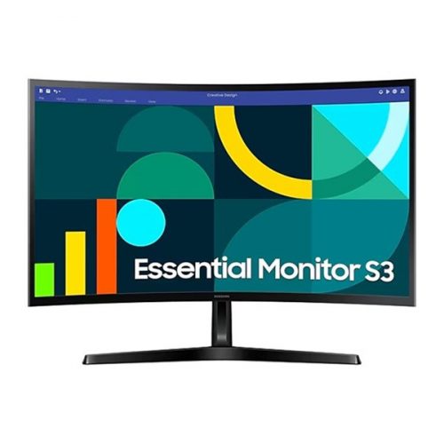 Samsung Monitor 27" - S27D360GAU (VA, 1920x1080, 16:9, FHD, 100HZ, 250cd/m2, 4ms, Ívelt)