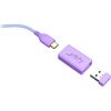 Xtrfy M8 optikai USB / vezeték nélküli gaming egér frosty purple