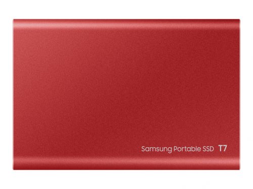 SAMSUNG T7 2TB külső SSD USB-C piros