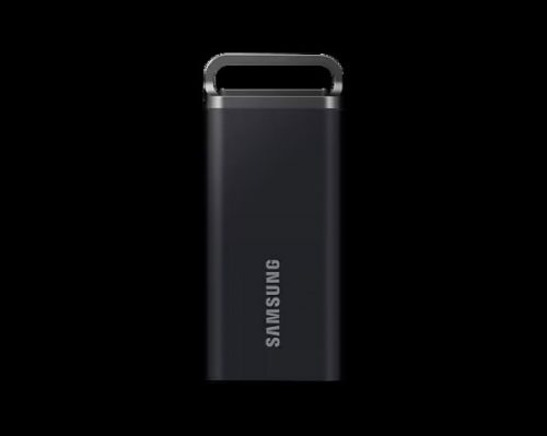 SAMSUNG SSD Külső, 4TB, T5 EVO, Fekete, USB 3.2, Gen1