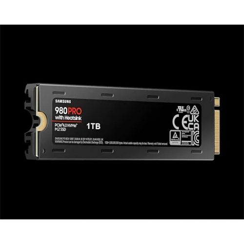 Samsung SSD 1TB 980 PRO M.2 2280 PCIe 4 x4 NVMe hűtőbordákkal