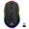 The G-Lab Vezeték nélküli Gamer Egér - KULT NEON (2400 DPI, 7 gomb, makro,  RGB LED, fekete)