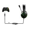 Spirit of Gamer Fejhallgató - PRO-H3 Xbox (Xbox One/Series X/S, mikrofon, 3.5mm jack, hangerőszabályzó, 1m kábel, zöld)