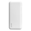 S-Link Powerbank - G205 20000mAh (2xUSB, 18W Gyorstöltés QC3.0, Micro usb, Type-C, led, fehér)