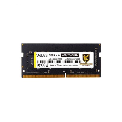 Kingsman Memória Notebook - 8GB DDR4 (2666Mhz, CL19, 1.2V)