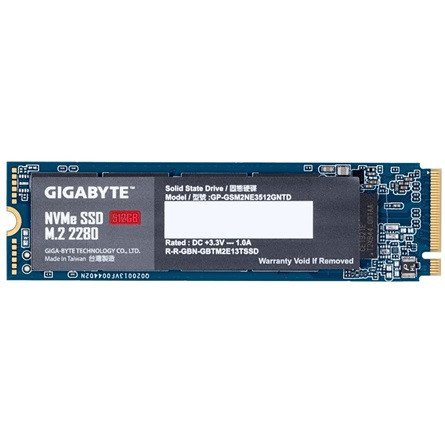 Gigabyte 512GB PCIe x4 (3.0) M.2 2280 SSD