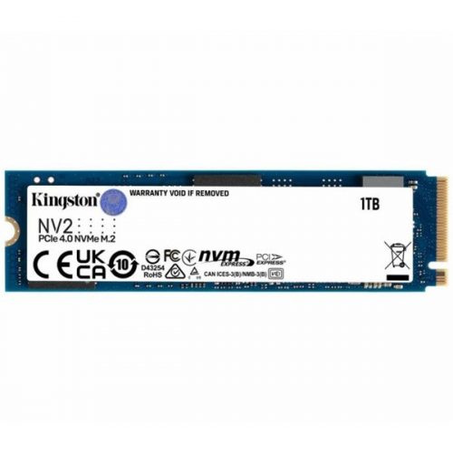 Kingston SSD 1TB - SNV2S/1000G (M.2 NVMe NV2, R/W:3500/2100MB/s)