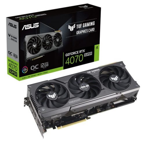 ASUS NVIDIA RTX 4070 SUPER 12GB GDDR6 - TUF-RTX4070S-O12G-GAMING