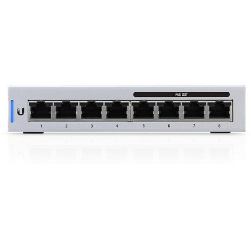 Ubiquiti UniFi Switch, 8-portos, 4xPoE max.60W