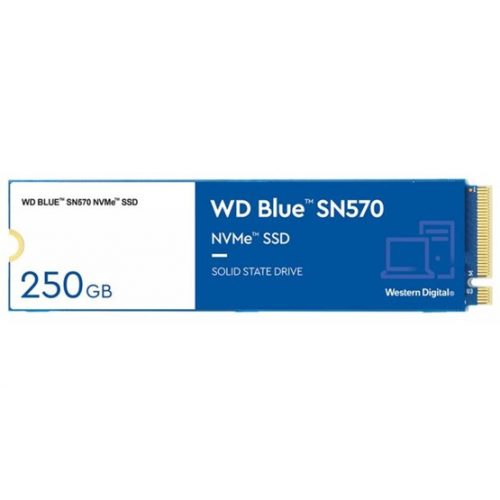 WD SSD 250GB Blue SN570 M.2 2280 PCIe Gen 3 x4 NVMe