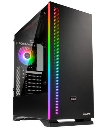 X-X Gamer A2836 asztali számítógép, Ryzen 5 4500/16GB/480SSD/RX550 4GB