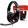 Gembird MHS-001 2.0 headset fekete